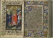 Book of Hours, 1420-1450, Bruges, from the collections of the National Library of Israel