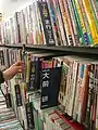 Japanese used game books sold at Book Off