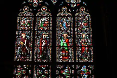 Saints and Apostles window