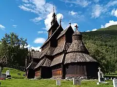 Borgund Stave Church in Lærdalen