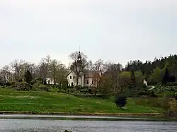 View of the Borgund church