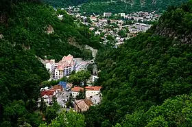 Overlooking Borjomi amid the Lesser Caucasus From the Plato Gondola