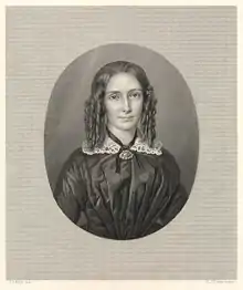 Anna Louisa Geertruida Bosboom-Toussaint, Dutch novelist, c. 1845