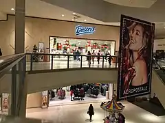 Boscov's mall entrance from upper level