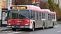 A New Flyer D60LF in Boston University's CRC & MED Campus shuttle service