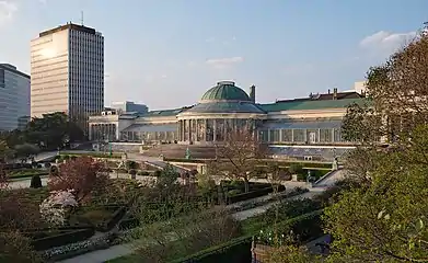 Great conservatory of the Botanical Garden, Brussels (1829–1834)