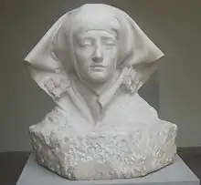 bust depicting Anne of Brittany.