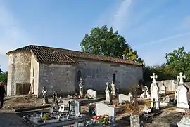 The church in Boudy-de-Beauregard