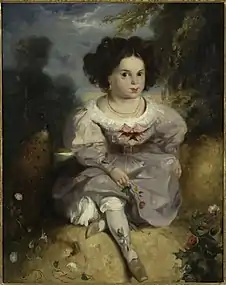 Léopoldine Hugo aged four (1824-1843), 1827, Maison de Victor Hugo.