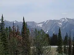 Boulder Mountains from Galena Summit