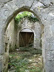 The remains of the chapel of Saint-Caprais, in Bouloc