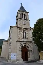 The church in Bouvières