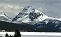 Bow Peak winter scene