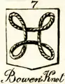 Bowen knot in a book from 1827