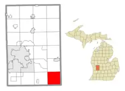 Location within Kent County