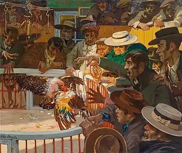 Cockfight in Sevilla