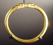 Celtic gold bracelet