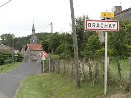 The road into Brachay