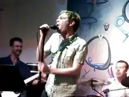 Bradley Skaught in July 2013, performing with Game Theory at memorial for Scott Miller