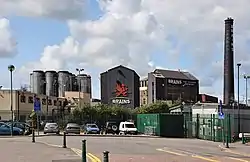 The Cardiff Brewery (2003-2019)on the former Hancock's site that Brains bought from Bass in 1999. The site is being redeveloped and is called Central Quay.