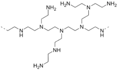 Subunit of polyethylenimine