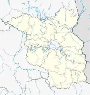 Senftenberg  is located in Brandenburg