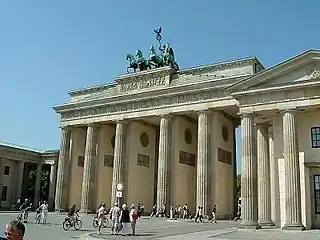 Brandenburg Gate in 2003