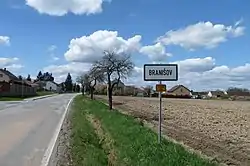 Entrance to Branišov