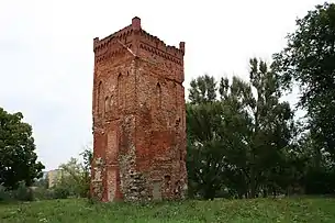 Remains of the Braniewo Castle