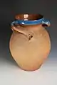 Brannam Pottery handled vase