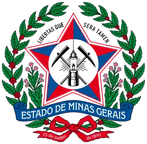 Coat of arms of the state of Minas Gerais