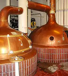 Image 26Brew kettles at Brasserie La Choulette in France (from Brewing)