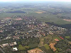 Aerial view of Weststadt