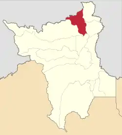 Location in Roraima, Brazil