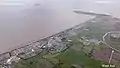 Aerial view of Brean.