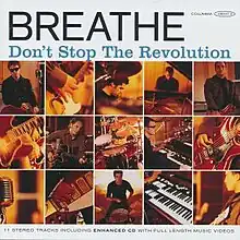 Breathe (New Zealand band) - Don't Stop the Revolution CD cover art