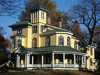 Breeze Hill Mansion located on 21st and Bellevue Streets, Harrisburg, Pennsylvania