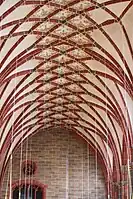 Bremen Cathedral – north aisle, a reticular (net) vault with intersecting ribs