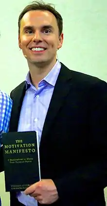 Burchard with Motivation Manifesto in 2014