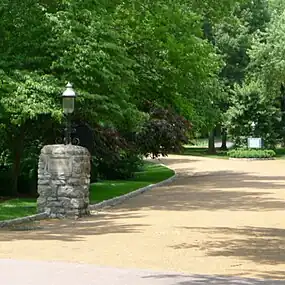 Entrance to the Brentmoor Park subdivision