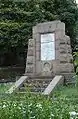 A monument to the fallen in the "resistance against fascism"