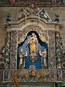 Saint-Germain Church,Retable of the Rosary