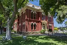 The Brewster County Courthouse in Alpine