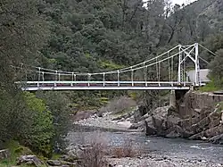 Bridge over the Merced River at Briceburg