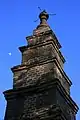 Seven-tier brick pagoda, one of a handful of brick pagodas in the country