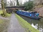 Peak Forest Canal overbridge on Peak Forest Canal near Buxton Road