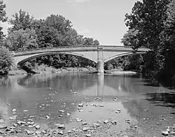 Bridge between Monroe and Penn Townships