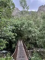 Bridge that connects Yeghegis and the Jewish cemetery