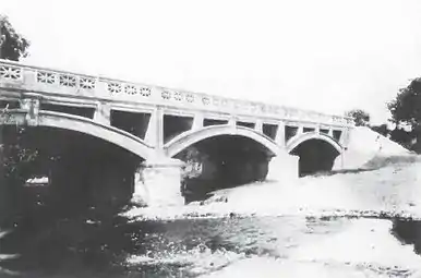Bridge over Río Inabón on PR-1 between Ponce and Santa Isabel in 1920.