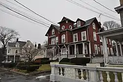 1850s Victorian residences around Washington Park on the East Side